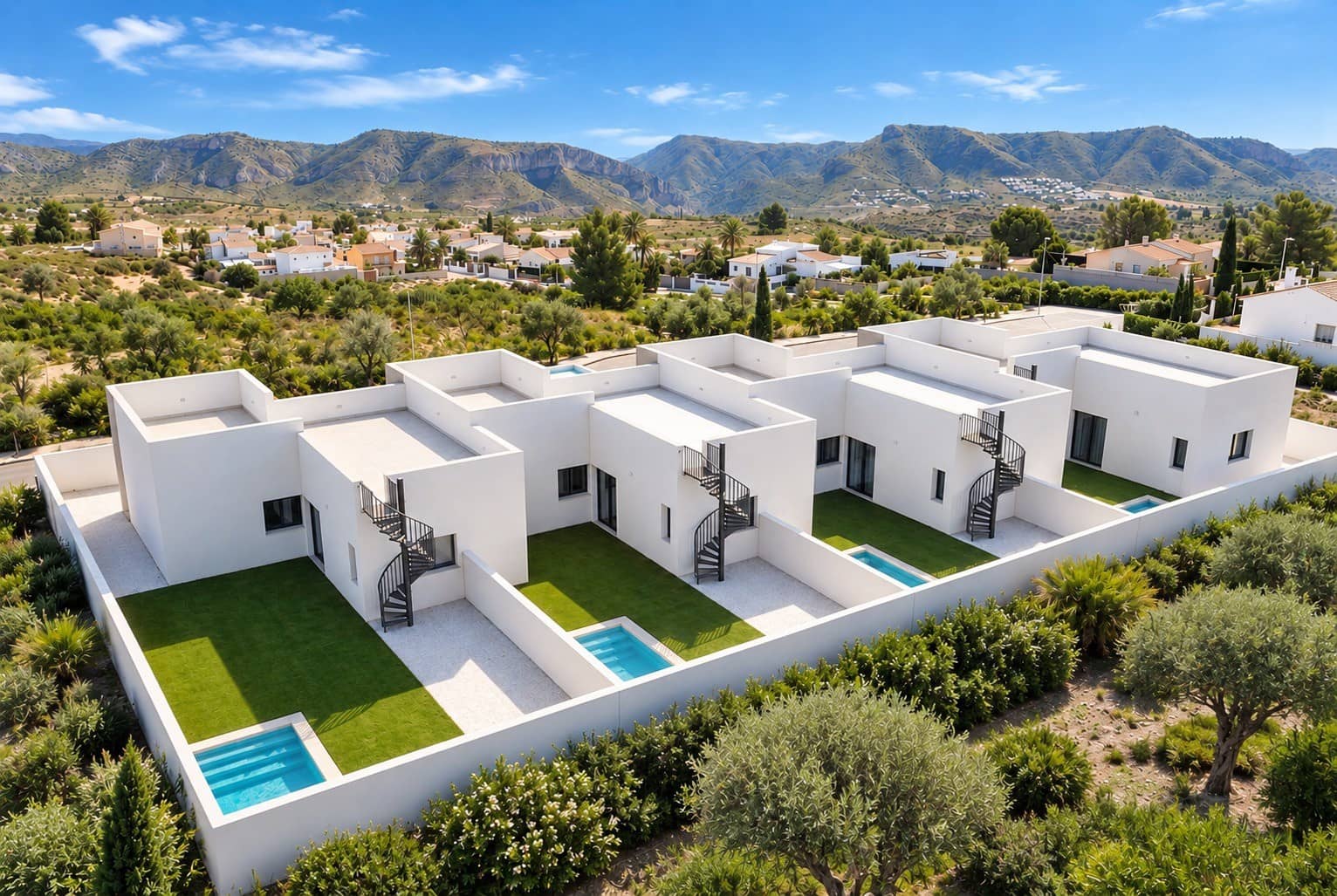 3 soveværelse Villa til salg i Mazarron med swimmingpool garage - € 265.000 (Ref: 10093713)
