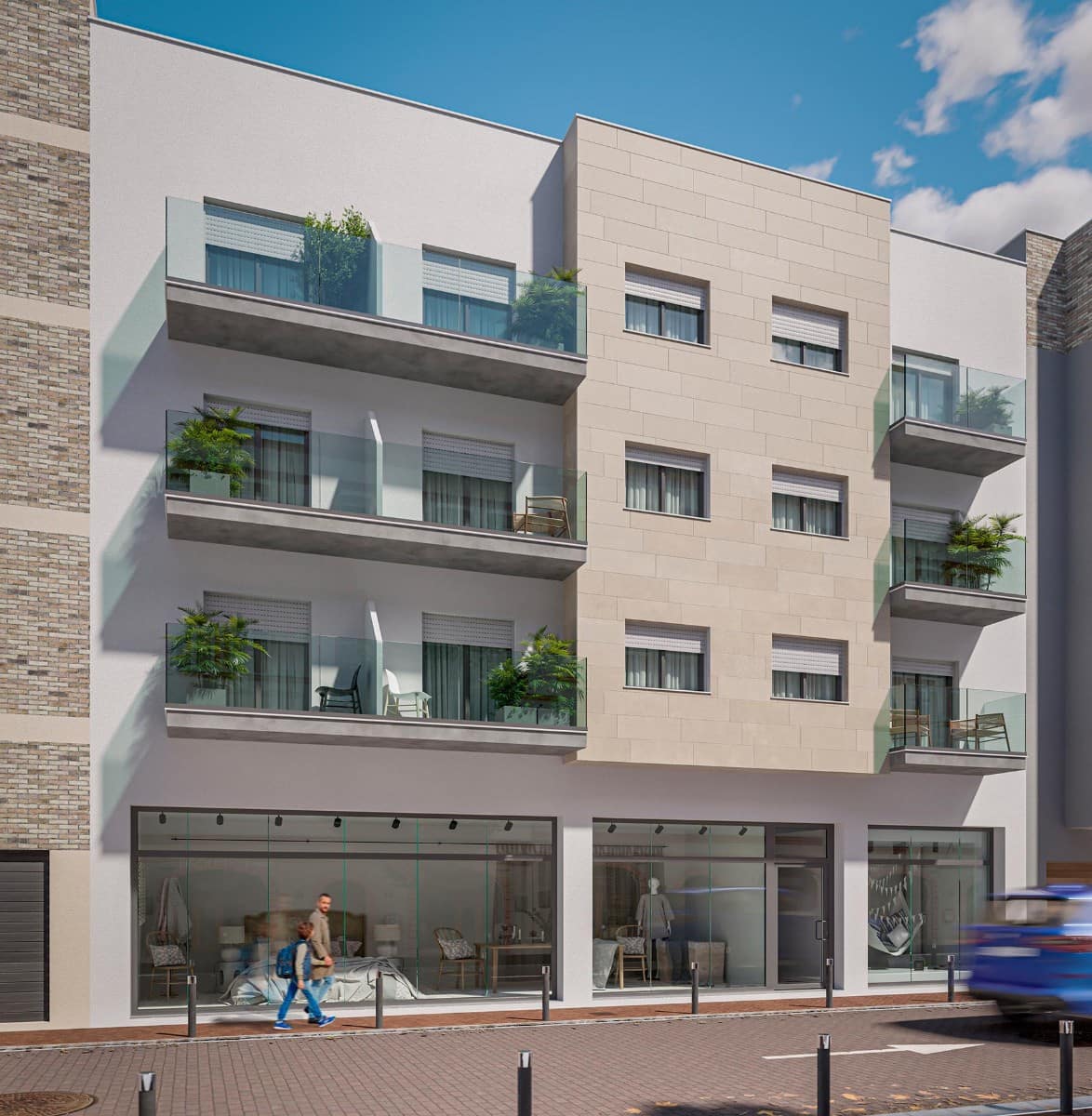 Takvåning till salu i Puerto de Mazarron med garage - 235 000 € (Ref: 10095020)