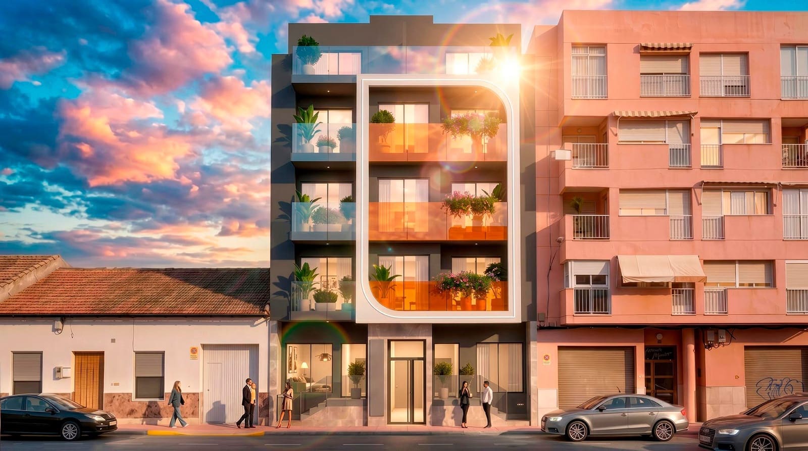 2 soveværelse Lejlighed til salg i Guardamar del Segura med swimmingpool - € 240.000 (Ref: 10112126)