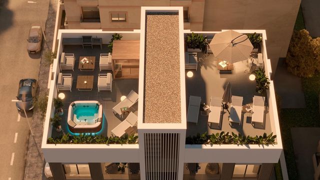 2 sypialnia Penthouse na sprzedaż w Nueva Torrevieja, Torrevieja z basenem garażem - 375 000 € (Ref: 10112132)