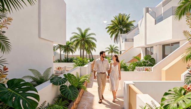 3 chambre Bungalow à vendre à Pilar de la Horadada ciudad, Pilar de la Horadada avec piscine garage - 315 900 € (Ref: 10140322)