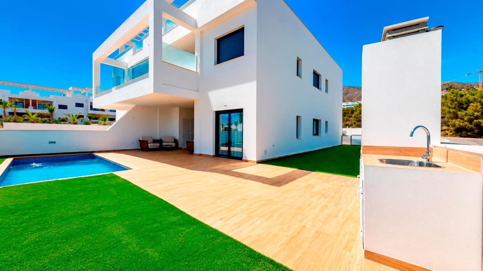 3 bedroom Bungalow for sale in Finestrat with pool garage - € 439,900 (Ref: 10163222)