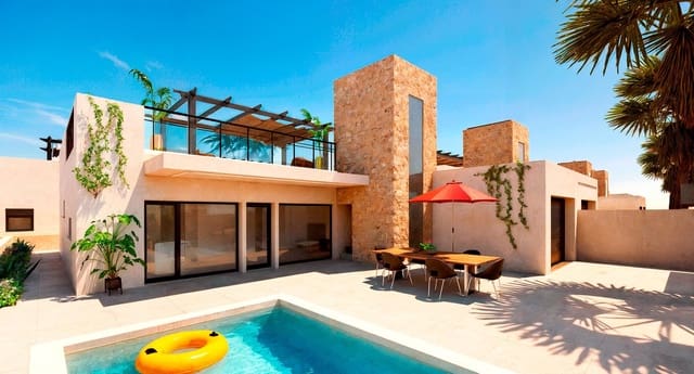 3 soverom Villa til salgs i La Pinilla, Fuente Alamo de Murcia med svømmebasseng garasje - € 388 125 (Ref: 10169265)