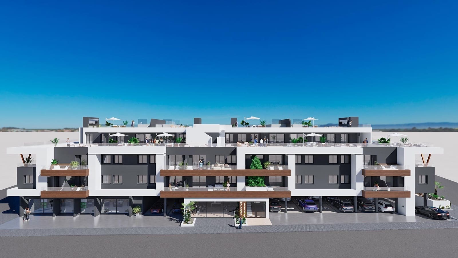 2 slaapkamer Appartement te koop in Benijofar met zwembad garage - € 273.000 (Ref: 10182096)