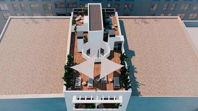 Apartamento de 2 habitaciones en Las Piscinas Naturales, Torrevieja en venta con piscina - 315.000 € (Ref: 10183252)