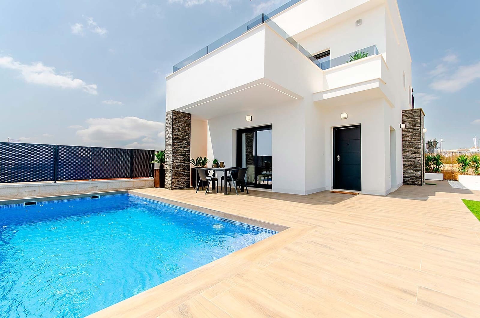 3 sypialnia Willa na sprzedaż w Los Montesinos z basenem garażem - 439 000 € (Ref: 10185946)
