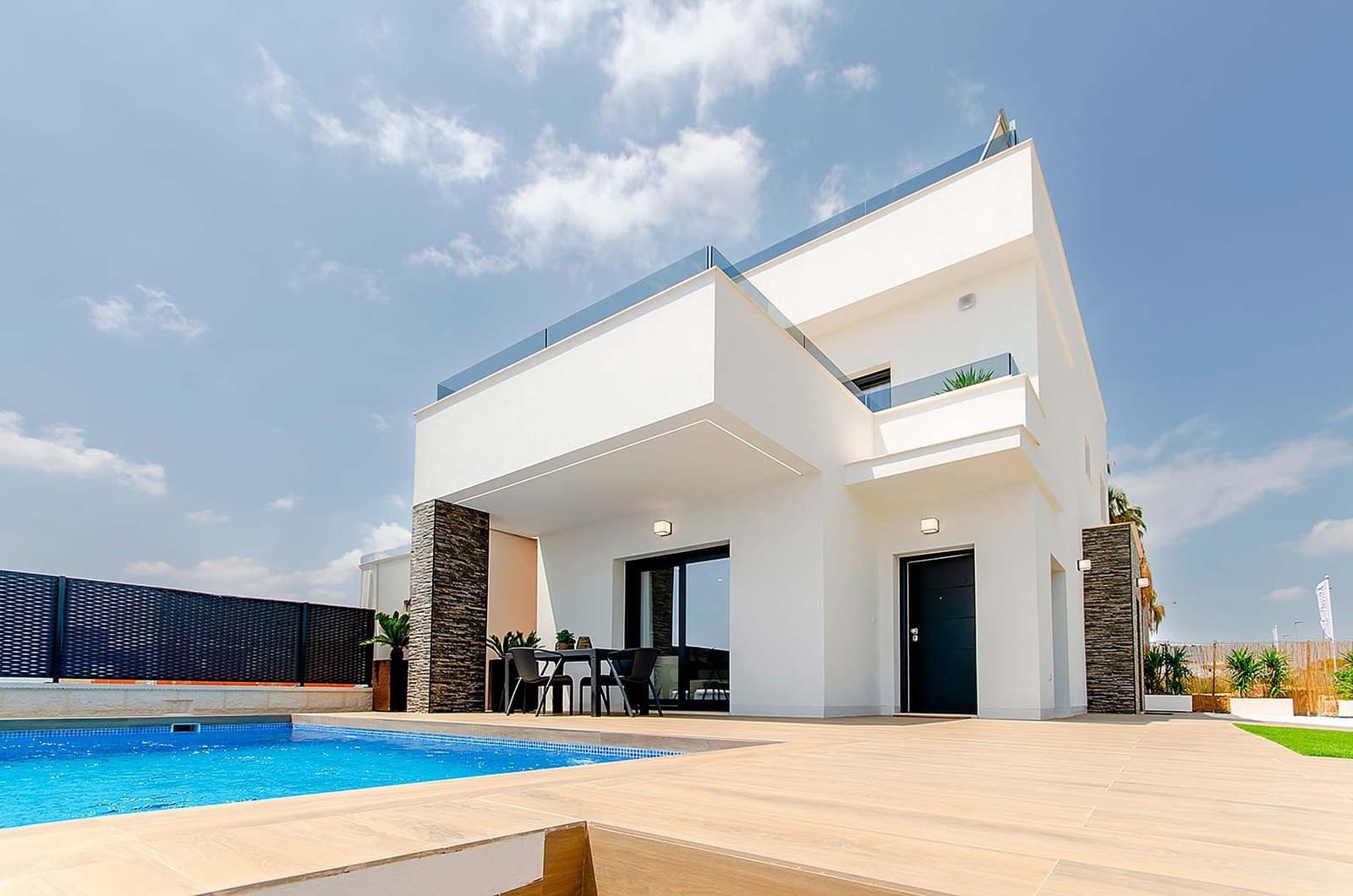 3 sypialnia Willa na sprzedaż w Los Montesinos z basenem garażem - 439 000 € (Ref: 10185946)