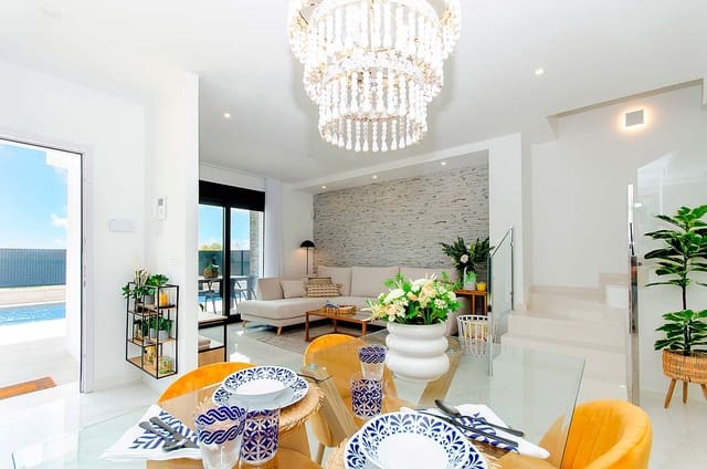 3 sypialnia Willa na sprzedaż w Los Montesinos z basenem garażem - 439 000 € (Ref: 10185946)