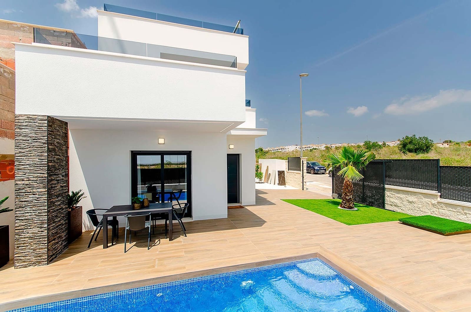 3 sypialnia Willa na sprzedaż w Los Montesinos z basenem garażem - 439 000 € (Ref: 10185946)