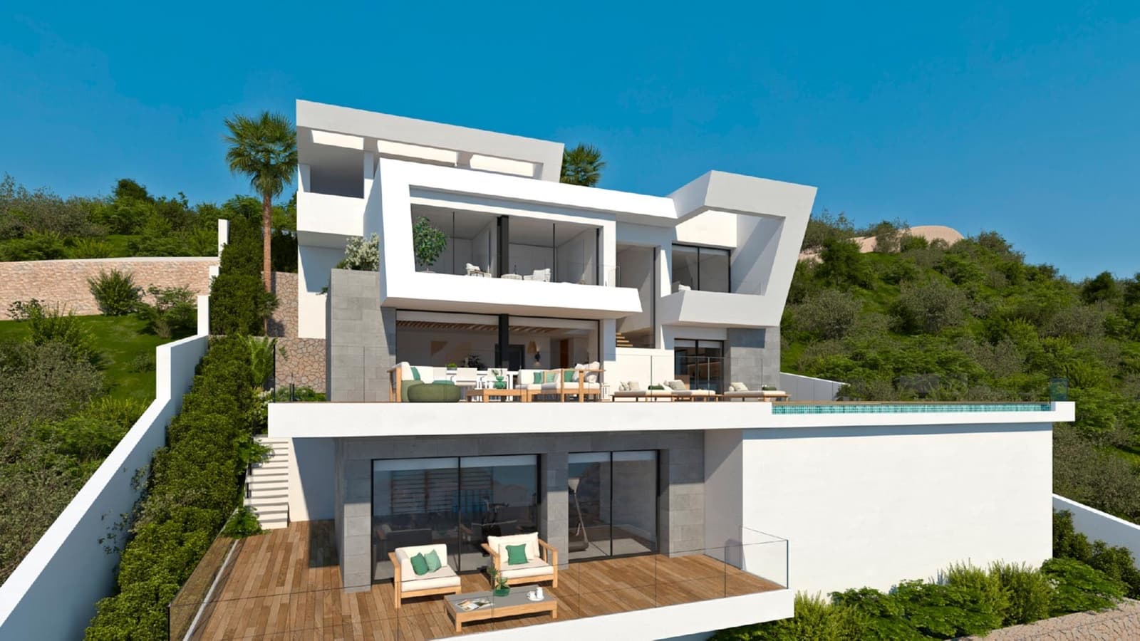 3 bedroom Villa for sale in Benitachell / Benitatxell with pool garage - € 2,588,000 (Ref: 5915190)