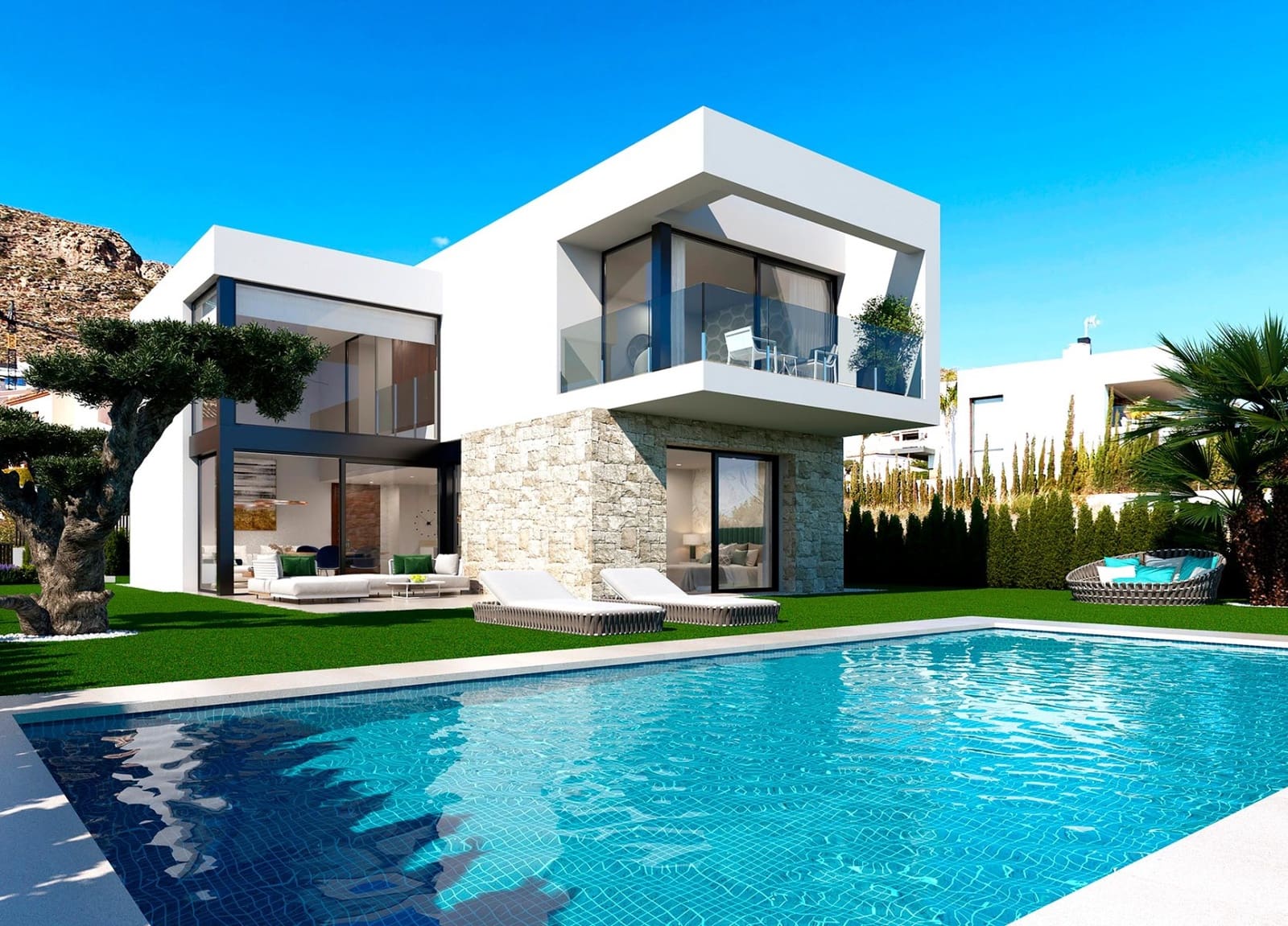 3 bedroom Villa for sale in Finestrat with pool - € 1,145,000 (Ref: 6854120)