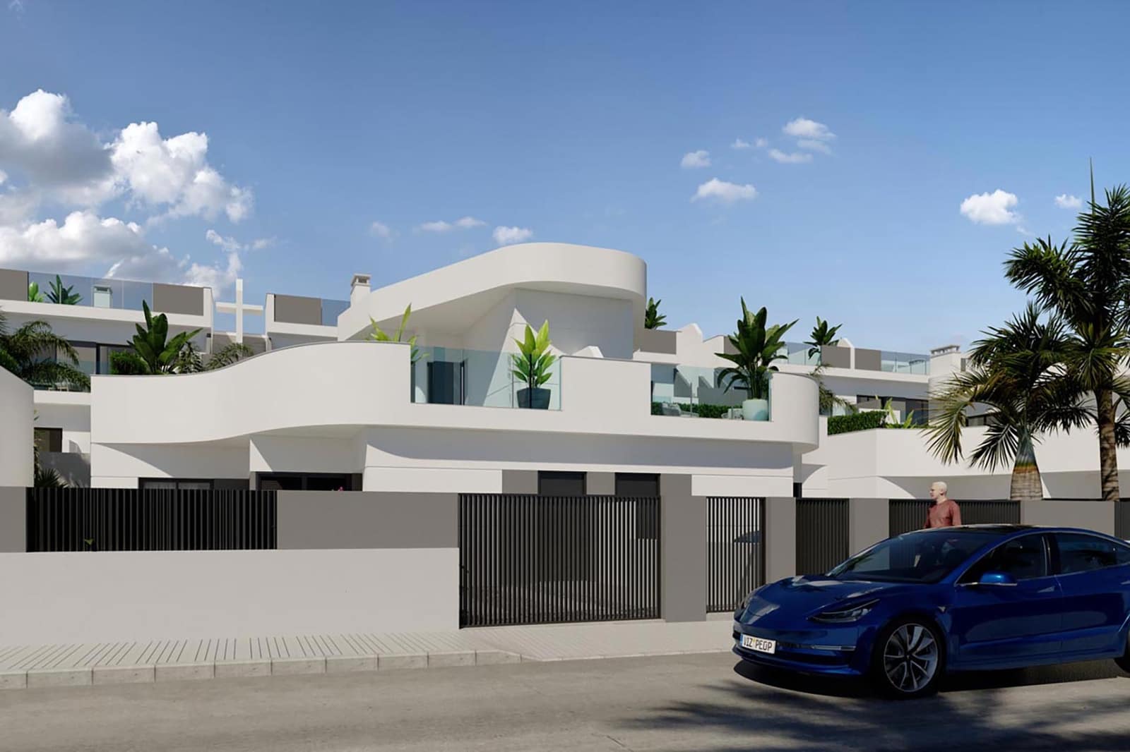 2 Zimmer Villa zu verkaufen in Torrevieja mit Pool Garage - 305.000 € (Ref: 7077058)