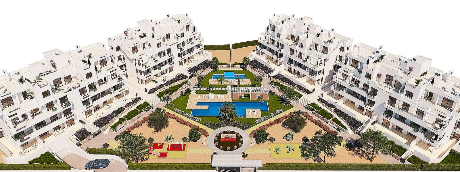 2 bedroom Apartment for sale in Torre-Pacheco with pool garage - € 388,900 (Ref: 7097002)