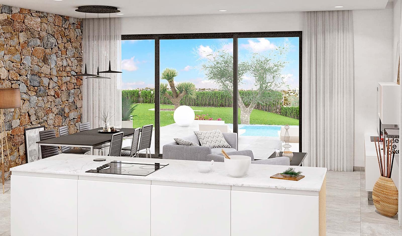 3 sypialnia Willa na sprzedaż w San Miguel de Salinas z basenem - 950 000 € (Ref: 7241280)