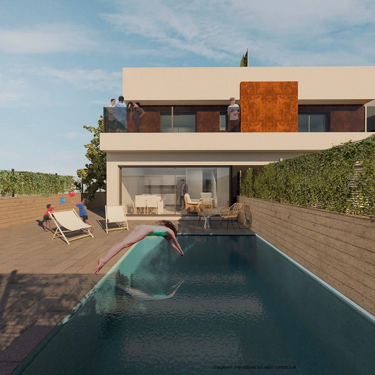 3 quarto Moradia para venda em Pilar de la Horadada com piscina garagem - 379 900 € (Ref: 7274404)