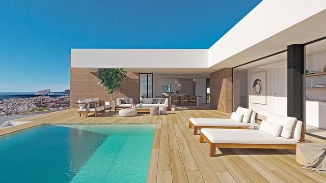 3 soveværelse Villa til salg i Cumbre del Sol, Benitachell / Benitatxell med swimmingpool - € 2.073.000 (Ref: 9458741)