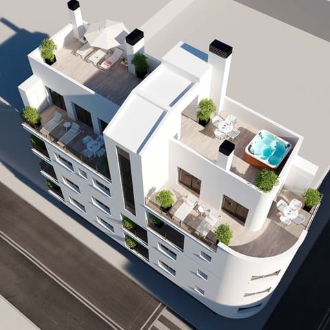 1 Zimmer Apartment zu verkaufen in Centro - Muelle Pesquero, Torrevieja - 169.000 € (Ref: 9458748)