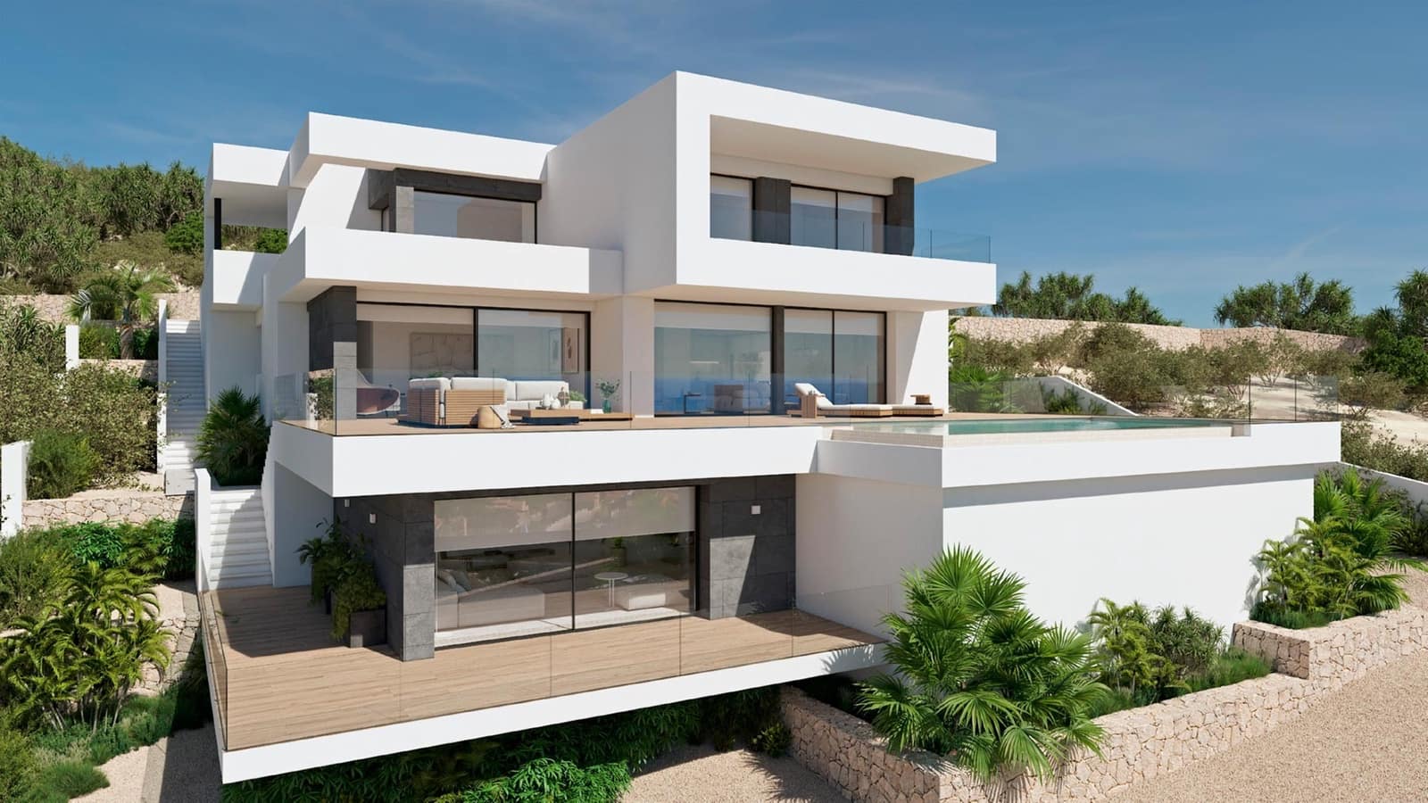 3 bedroom Villa for sale in Benitachell / Benitatxell with pool garage - € 2,495,000 (Ref: 9458753)