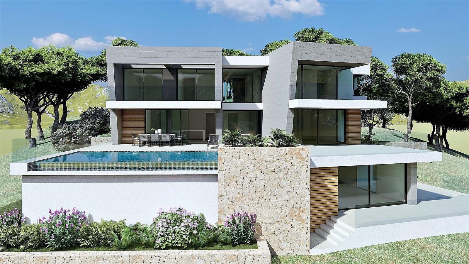 3 bedroom Villa for sale in Benitachell / Benitatxell with pool - € 2,450,000 (Ref: 9458756)