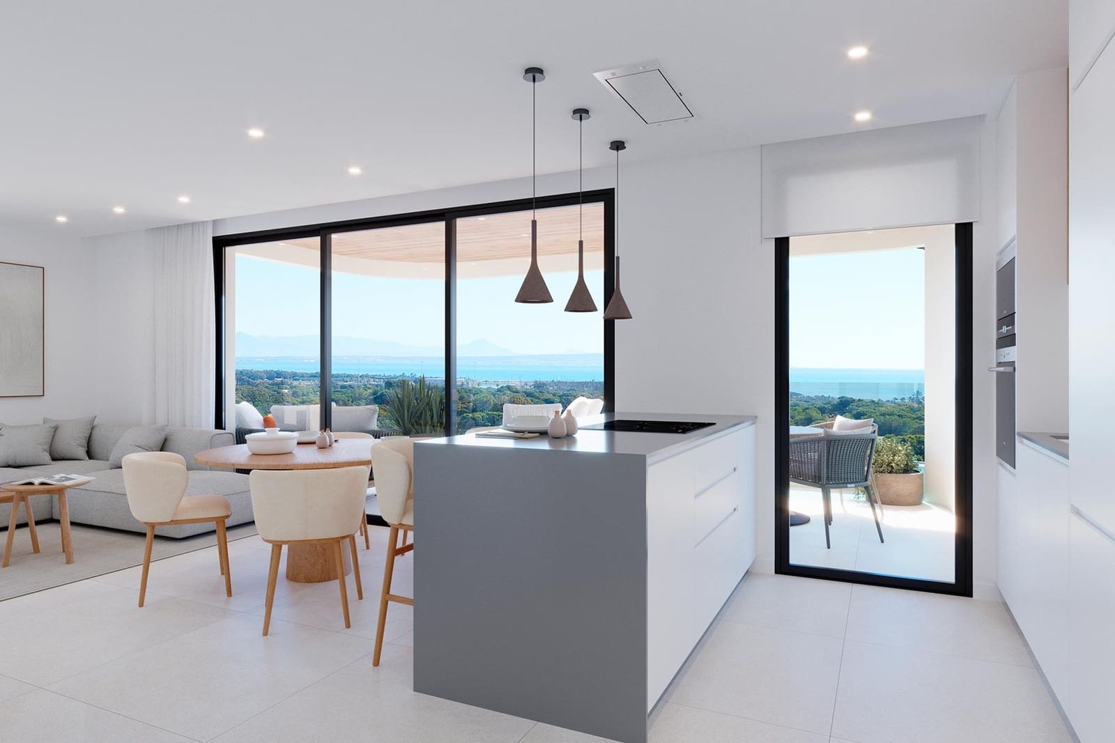 Apartamento de 2 habitaciones en Guardamar del Segura en venta con piscina garaje - 369.500 € (Ref: 9458761)