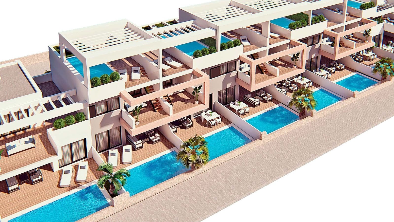 3 camera da letto Bungalow in vendita in Finestrat con piscina garage - 379.900 € (Rif: 9458779)