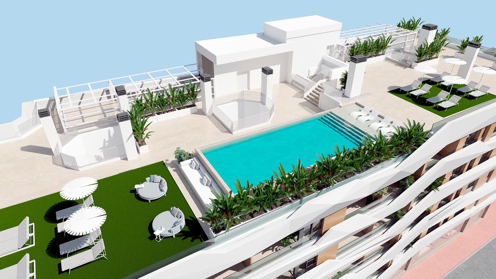 2 slaapkamer Appartement te koop in Guardamar del Segura met zwembad - € 297.000 (Ref: 9458850)