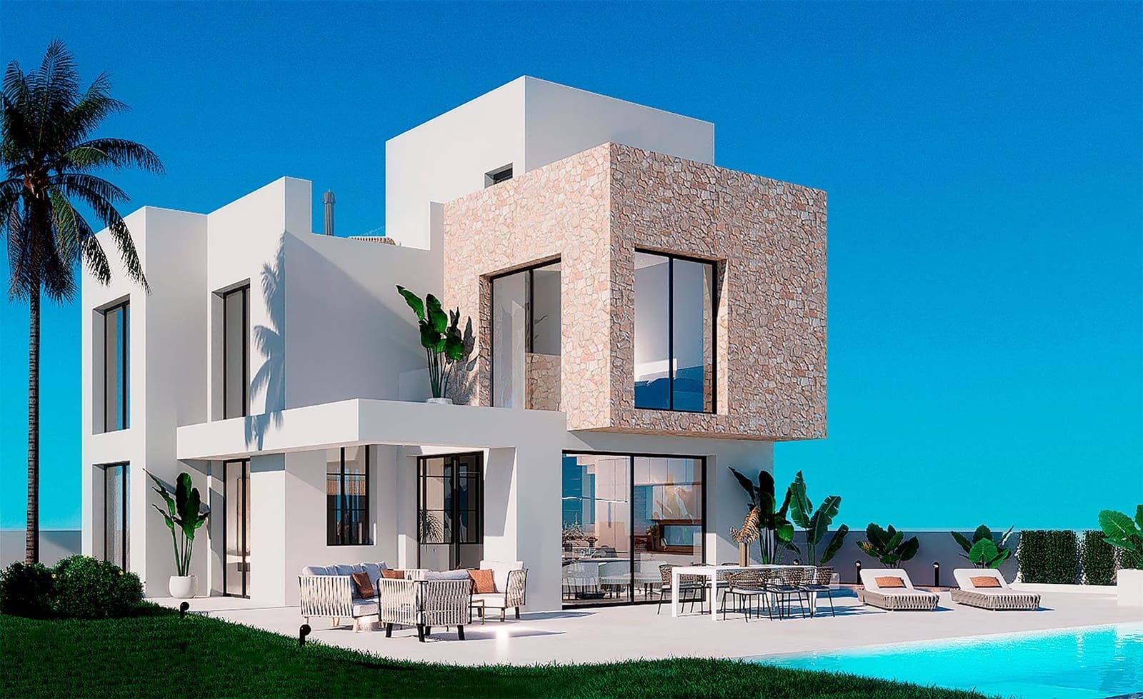 3 Zimmer Villa zu verkaufen in Finestrat mit Pool Garage - 929.900 € (Ref: 9458855)