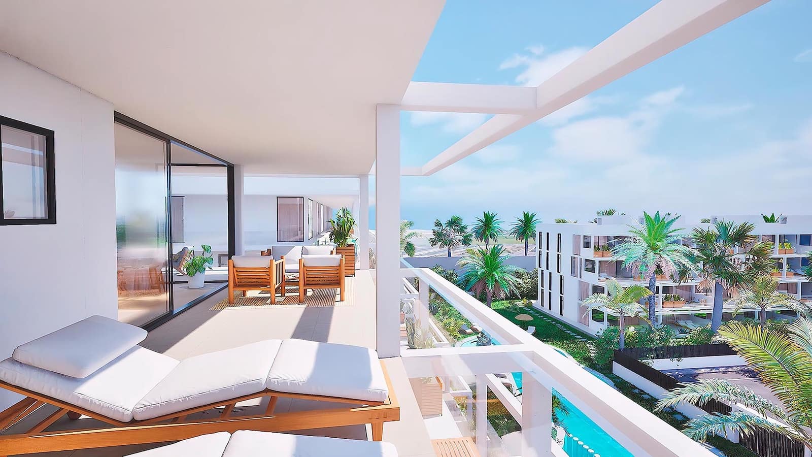 2 Zimmer Penthouse zu verkaufen in Mar de Cristal mit Pool Garage - 325.000 € (Ref: 9458865)