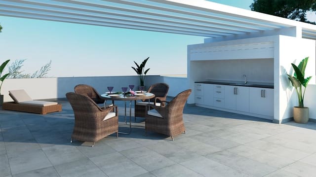 2 quarto Bungalow para venda em Pilar de la Horadada ciudad, Pilar de la Horadada com piscina garagem - 269 900 € (Ref: 9458878)