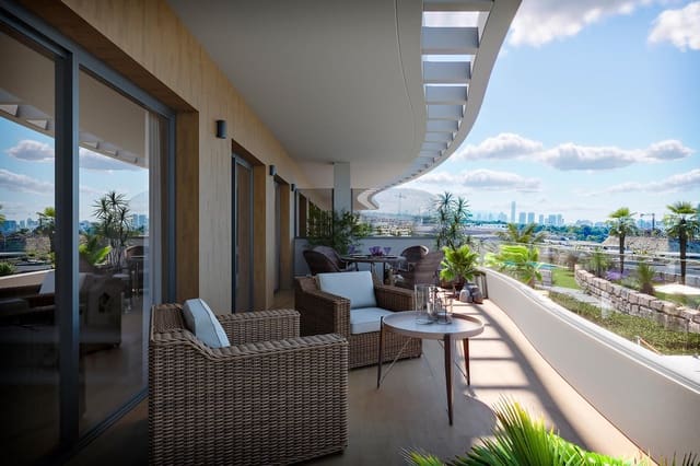 3 slaapkamer Penthouse te koop in Balcón de Finestrat - Terra Marina, Finestrat met zwembad garage - € 565.000 (Ref: 9458914)