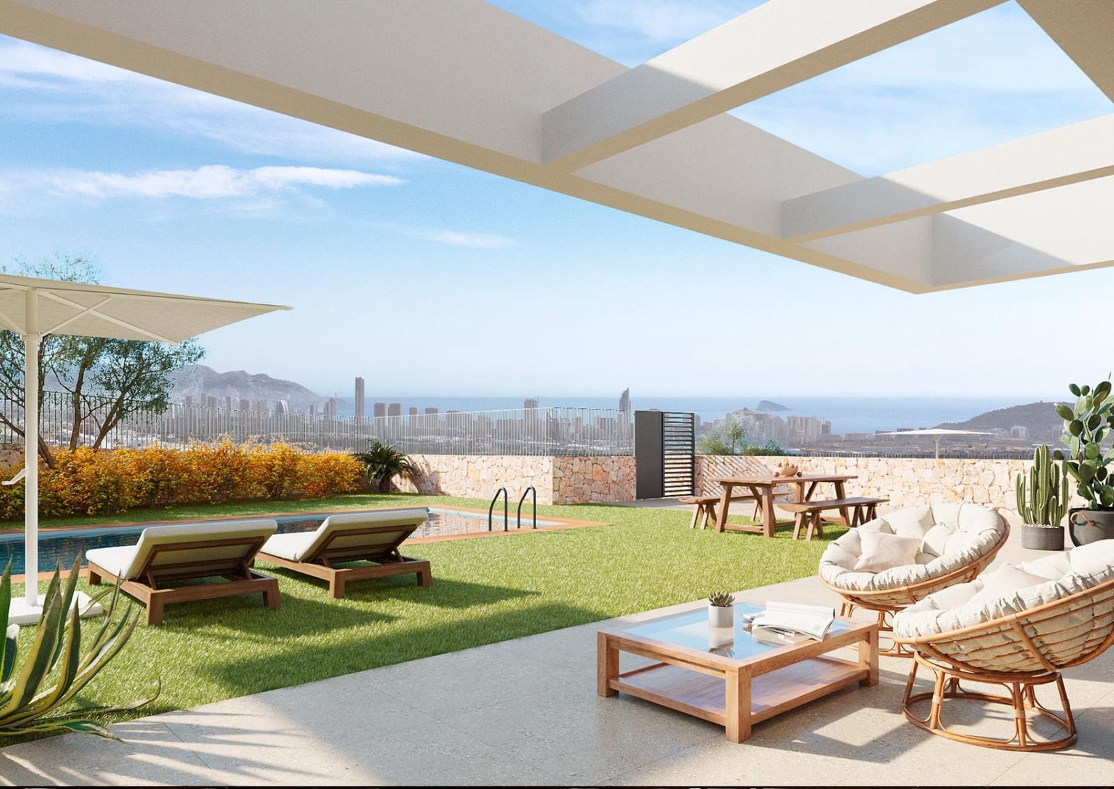 4 bedroom Villa for sale in Finestrat with pool garage - € 555,000 (Ref: 9458925)