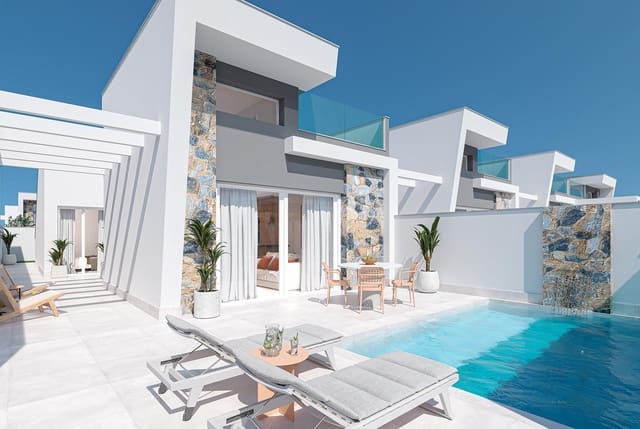 3 Zimmer Villa zu verkaufen in Las Lomas de Rame - Bahía Bella, Los Alcázares mit Pool Garage - 392.000 € (Ref: 9458941)