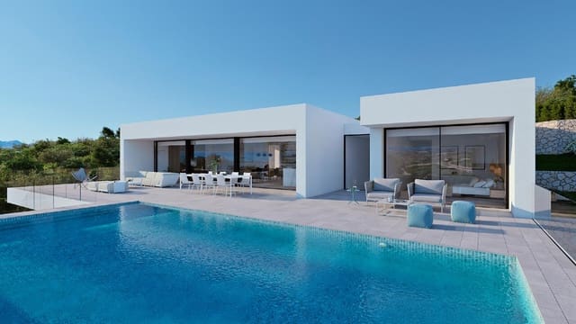 3 soveværelse Villa til salg i Cumbre del Sol, Benitachell / Benitatxell med swimmingpool garage - € 3.114.000 (Ref: 9458964)