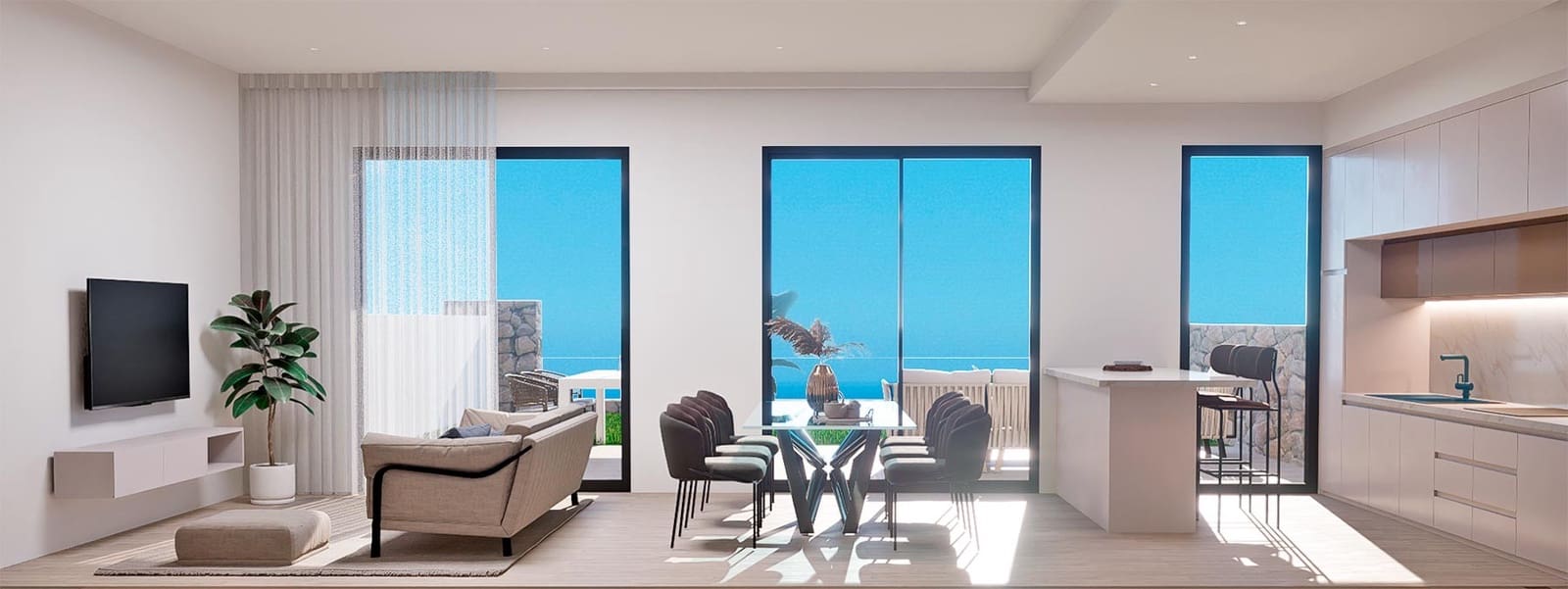 2 Zimmer Bungalow zu verkaufen in Finestrat mit Pool Garage - 399.900 € (Ref: 9458971)