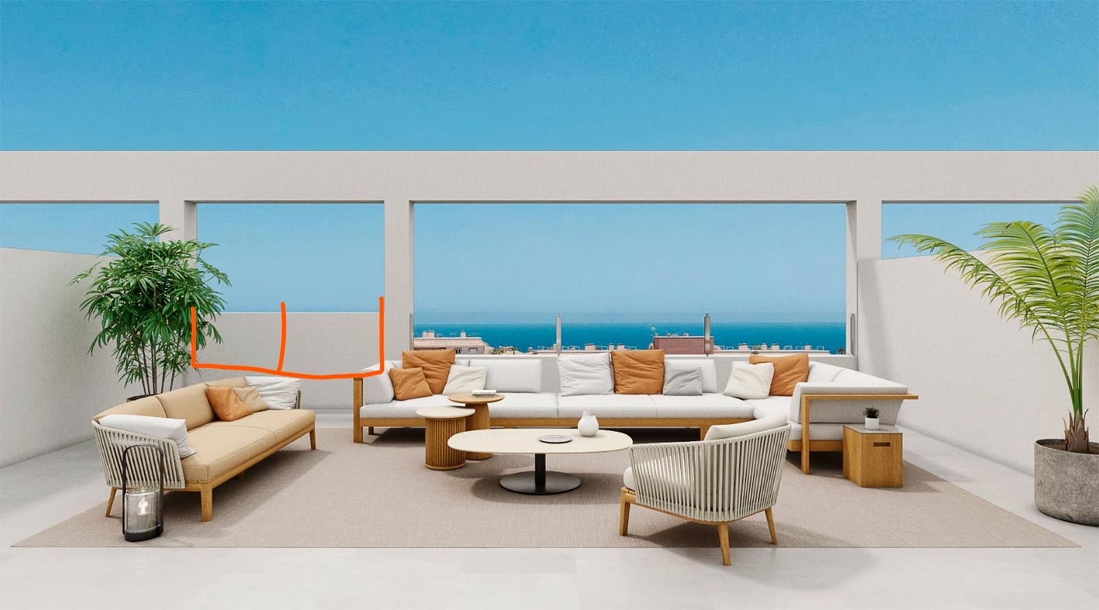 3 slaapkamer Penthouse te koop in La Mata met zwembad garage - € 540.000 (Ref: 9458986)