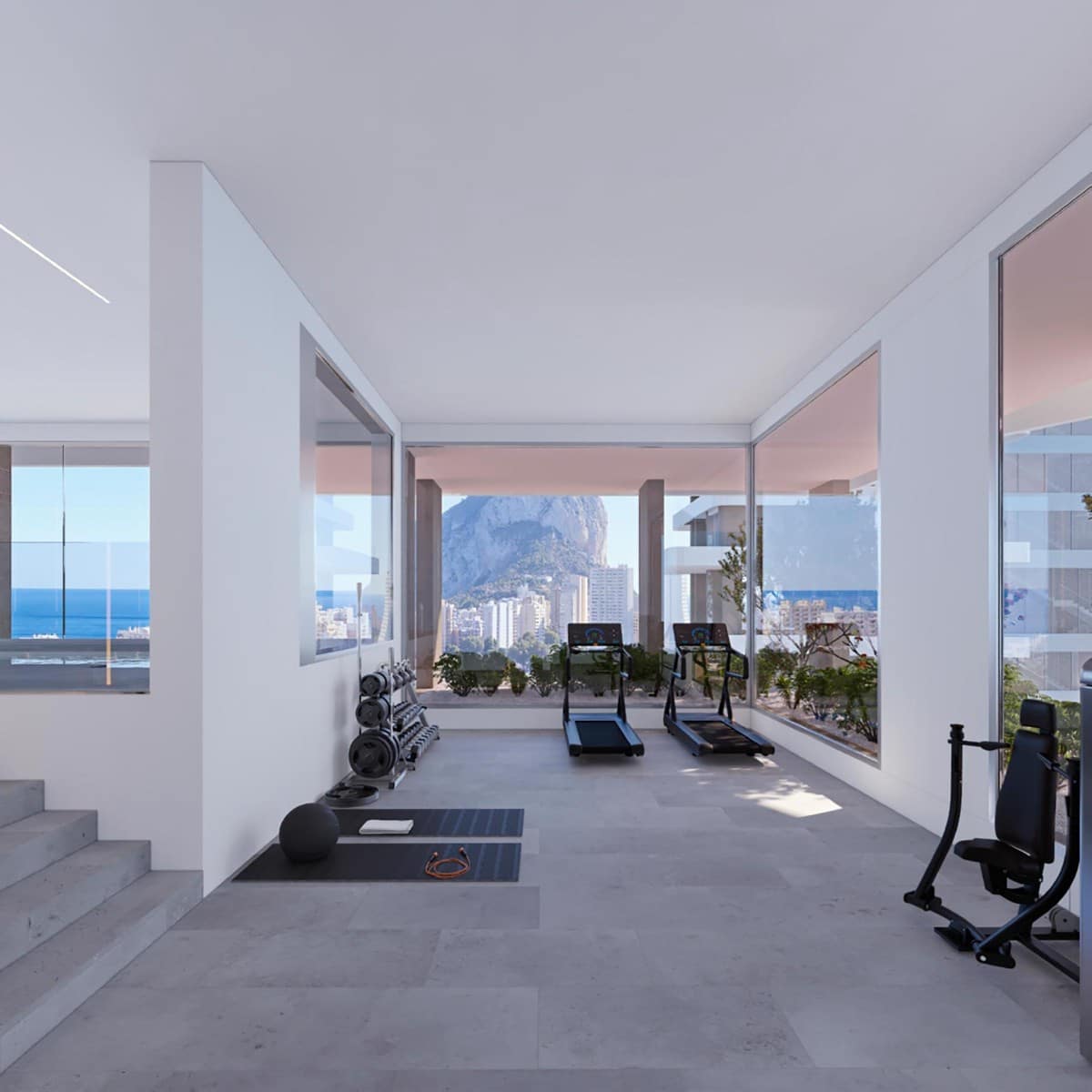 3 Zimmer Penthouse zu verkaufen in Calpe / Calp mit Pool Garage - 1.672.000 € (Ref: 9458989)
