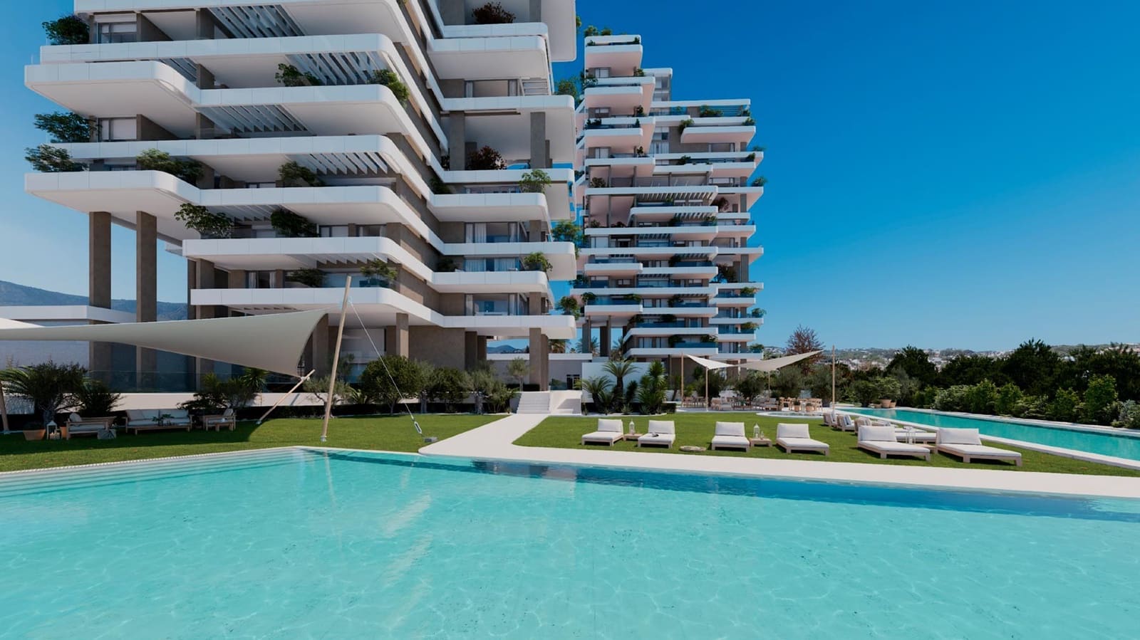 3 Zimmer Penthouse zu verkaufen in Calpe / Calp mit Pool Garage - 1.672.000 € (Ref: 9458989)