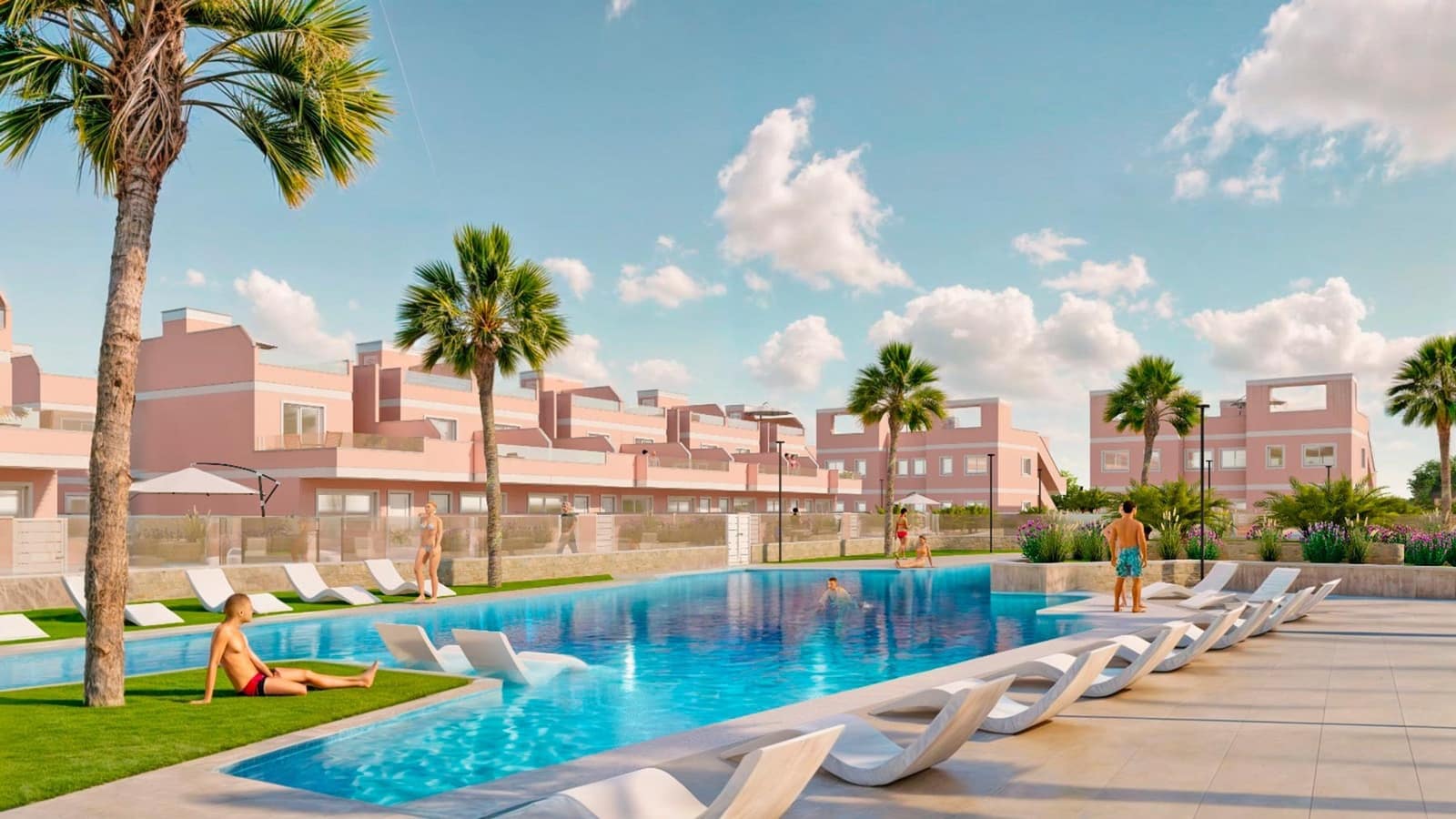 3 chambre Appartement à vendre à Pilar de la Horadada avec piscine garage - 299 900 € (Ref: 9459003)