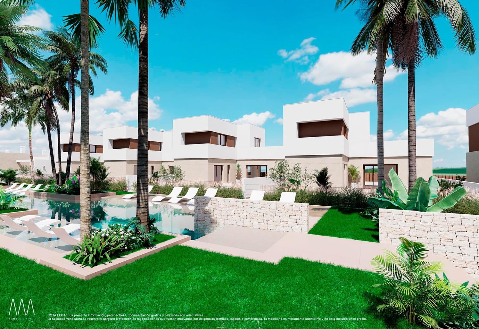 3 soverom Villa til salgs i Los Alcazares med svømmebasseng garasje - € 429 000 (Ref: 9459008)