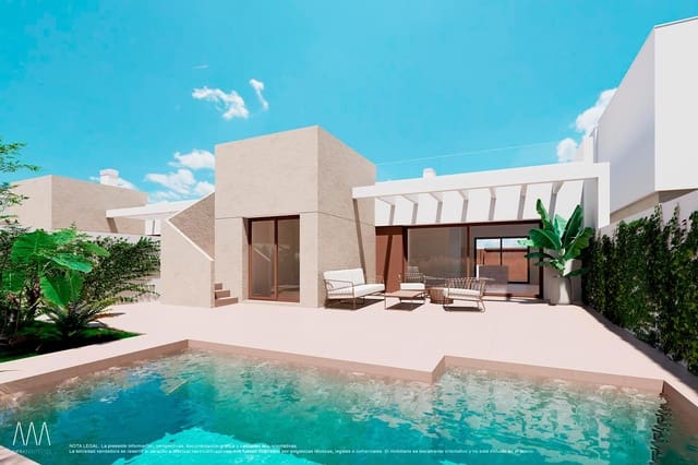 3 soverom Villa til salgs i Las Lomas de Rame - Bahía Bella, Los Alcázares med svømmebasseng garasje - € 489 000 (Ref: 9459009)