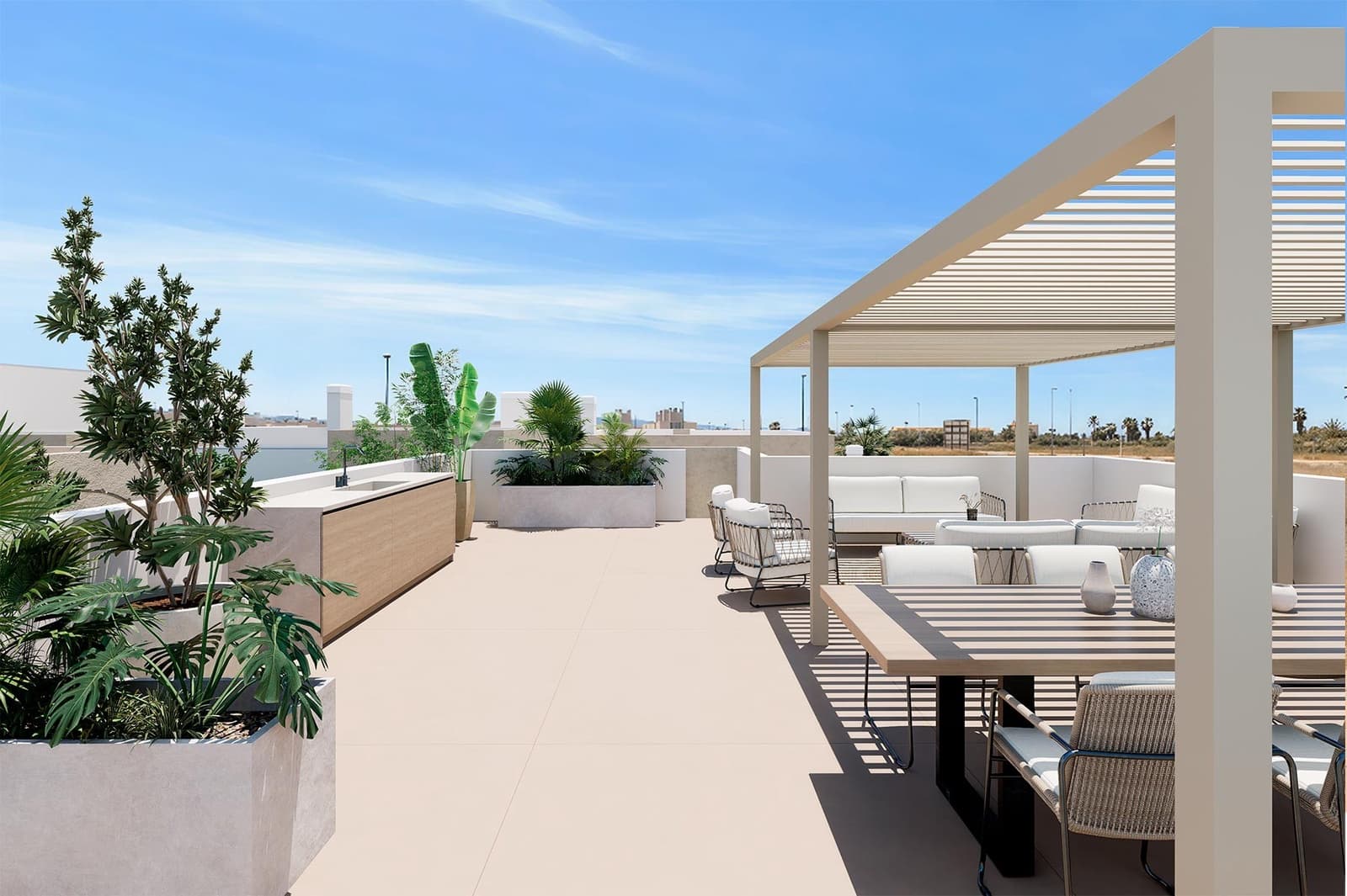 3 sypialnia Willa na sprzedaż w Los Alcazares z basenem garażem - 599 000 € (Ref: 9459010)