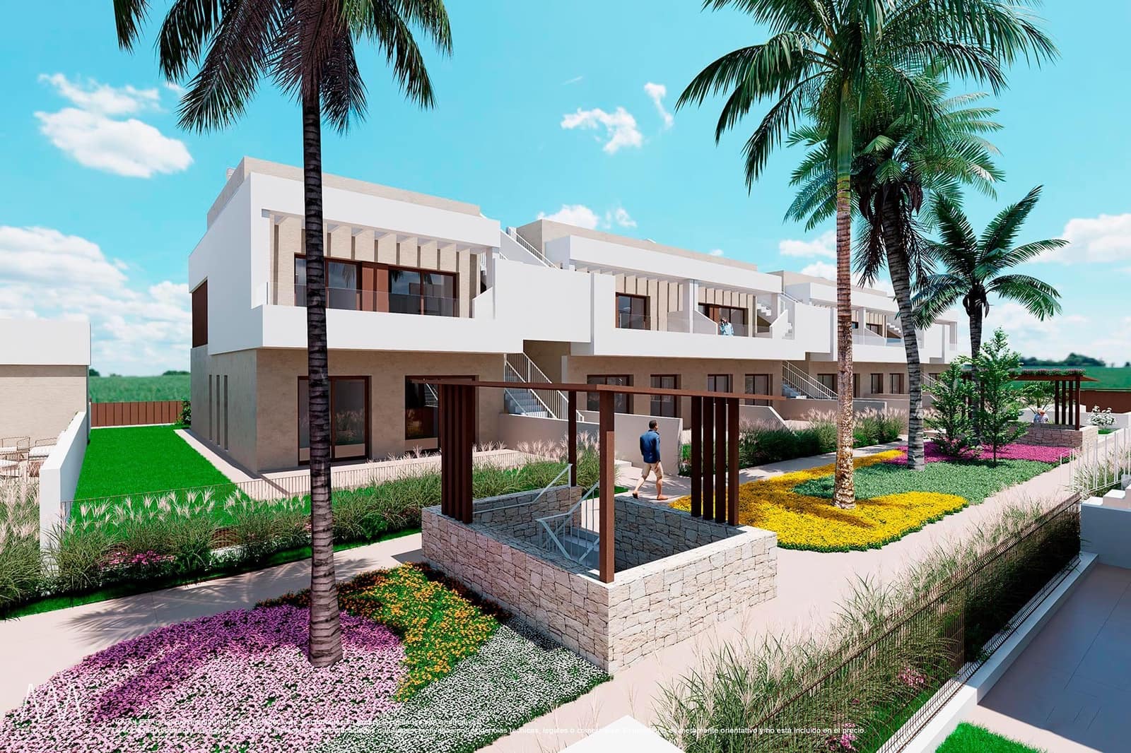 3 Zimmer Bungalow zu verkaufen in Los Alcazares mit Pool Garage - 320.000 € (Ref: 9459011)