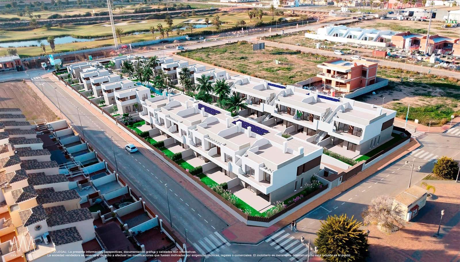 3 Zimmer Bungalow zu verkaufen in Los Alcazares mit Pool Garage - 320.000 € (Ref: 9459011)