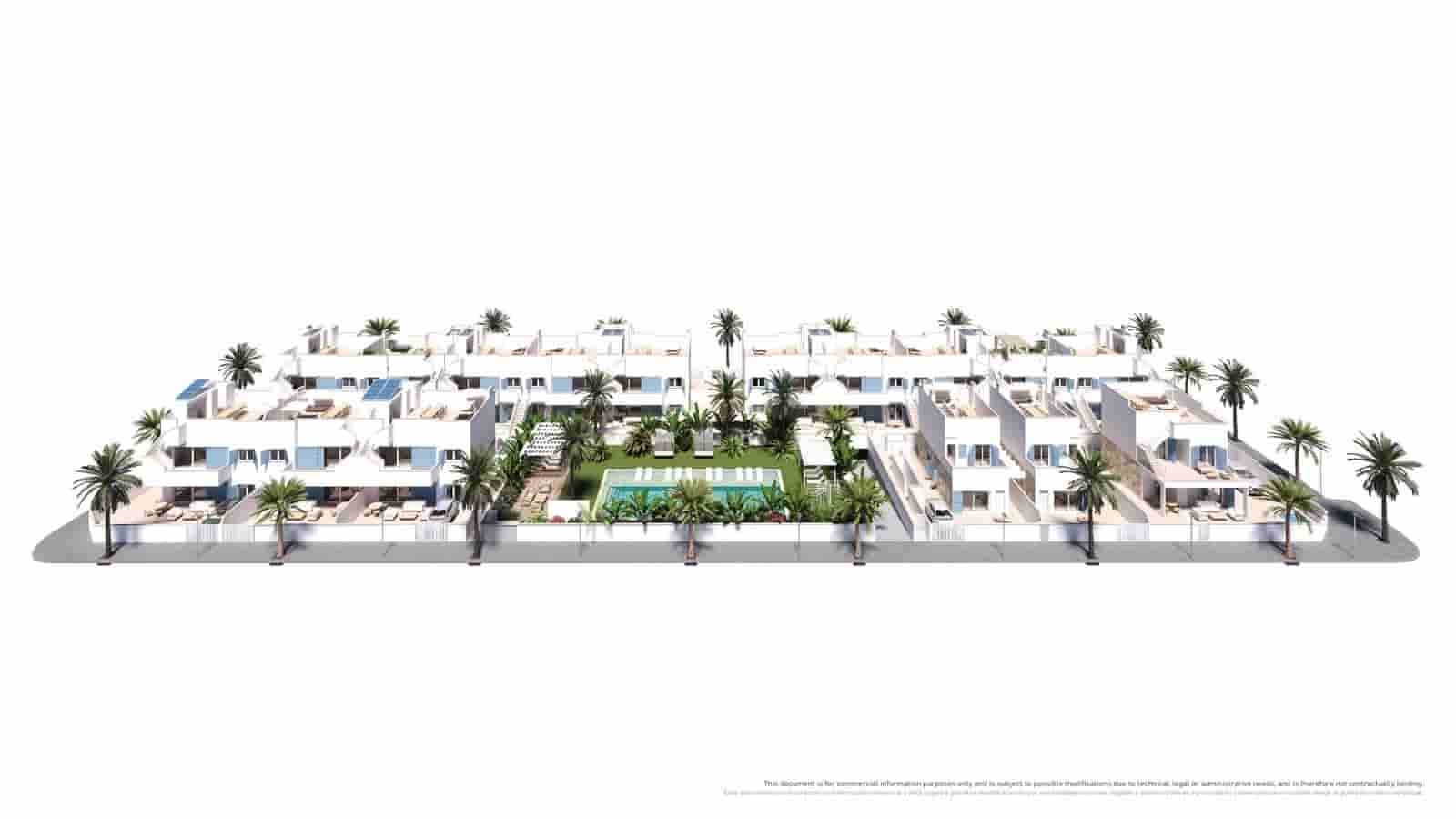 3 Zimmer Bungalow zu verkaufen in Pilar de la Horadada mit Pool Garage - 380.000 € (Ref: 9459032)