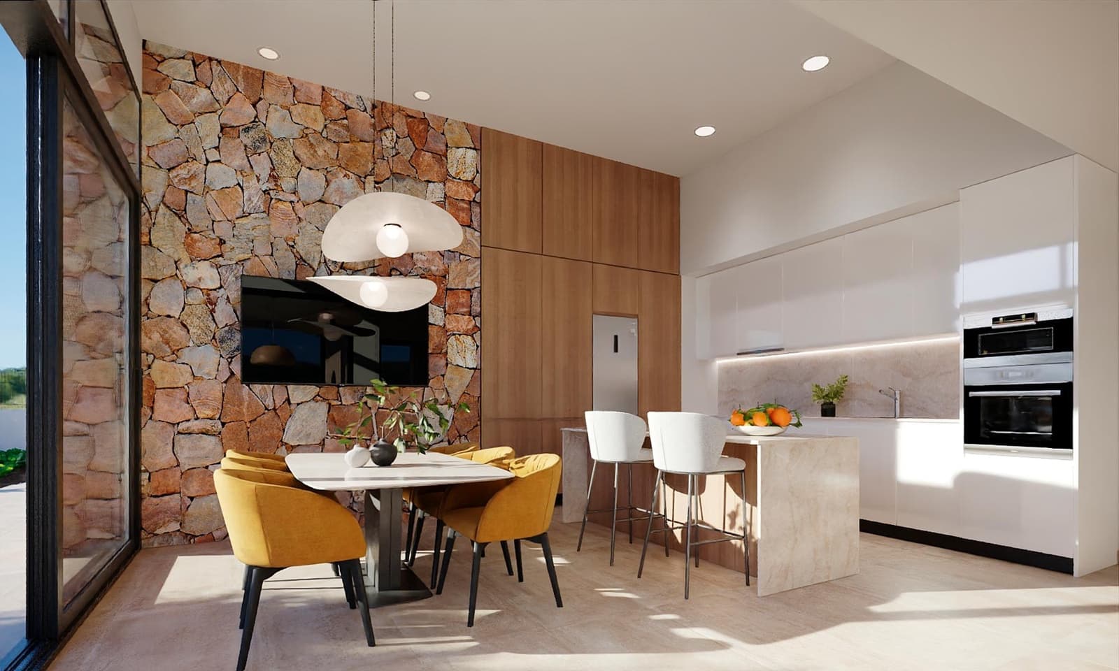 3 bedroom Villa for sale in Fuente Alamo de Murcia with pool garage - € 379,900 (Ref: 9459097)