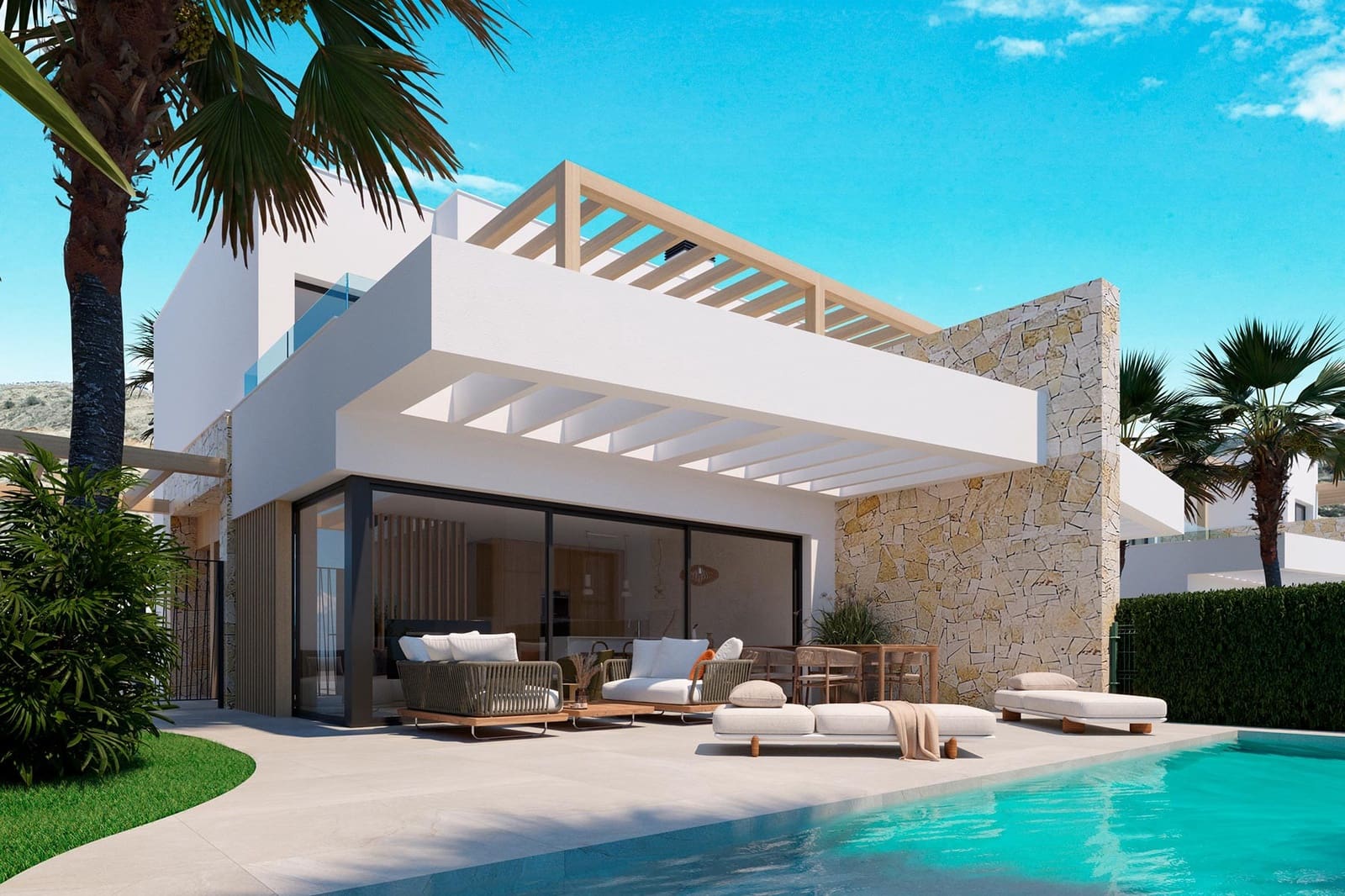 3 bedroom Villa for sale in Monforte del Cid with pool garage - € 489,000 (Ref: 9459142)