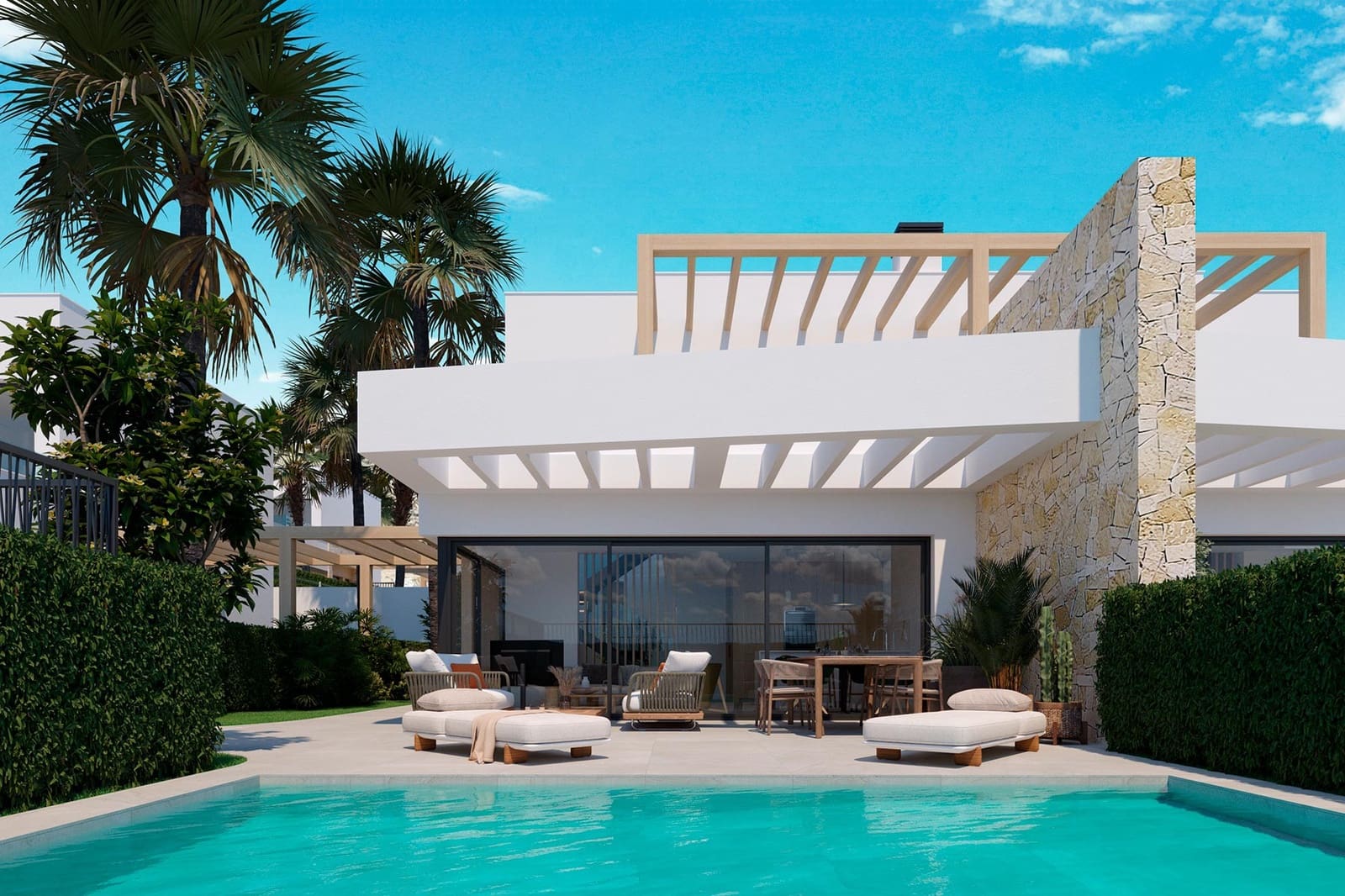 3 bedroom Villa for sale in Monforte del Cid with pool garage - € 489,000 (Ref: 9459142)