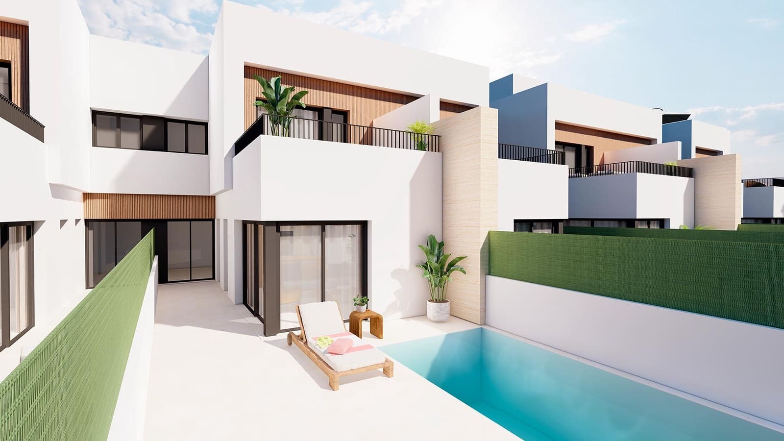 3 Zimmer Villa zu verkaufen in Santiago de la Ribera mit Pool - 369.000 € (Ref: 9459145)