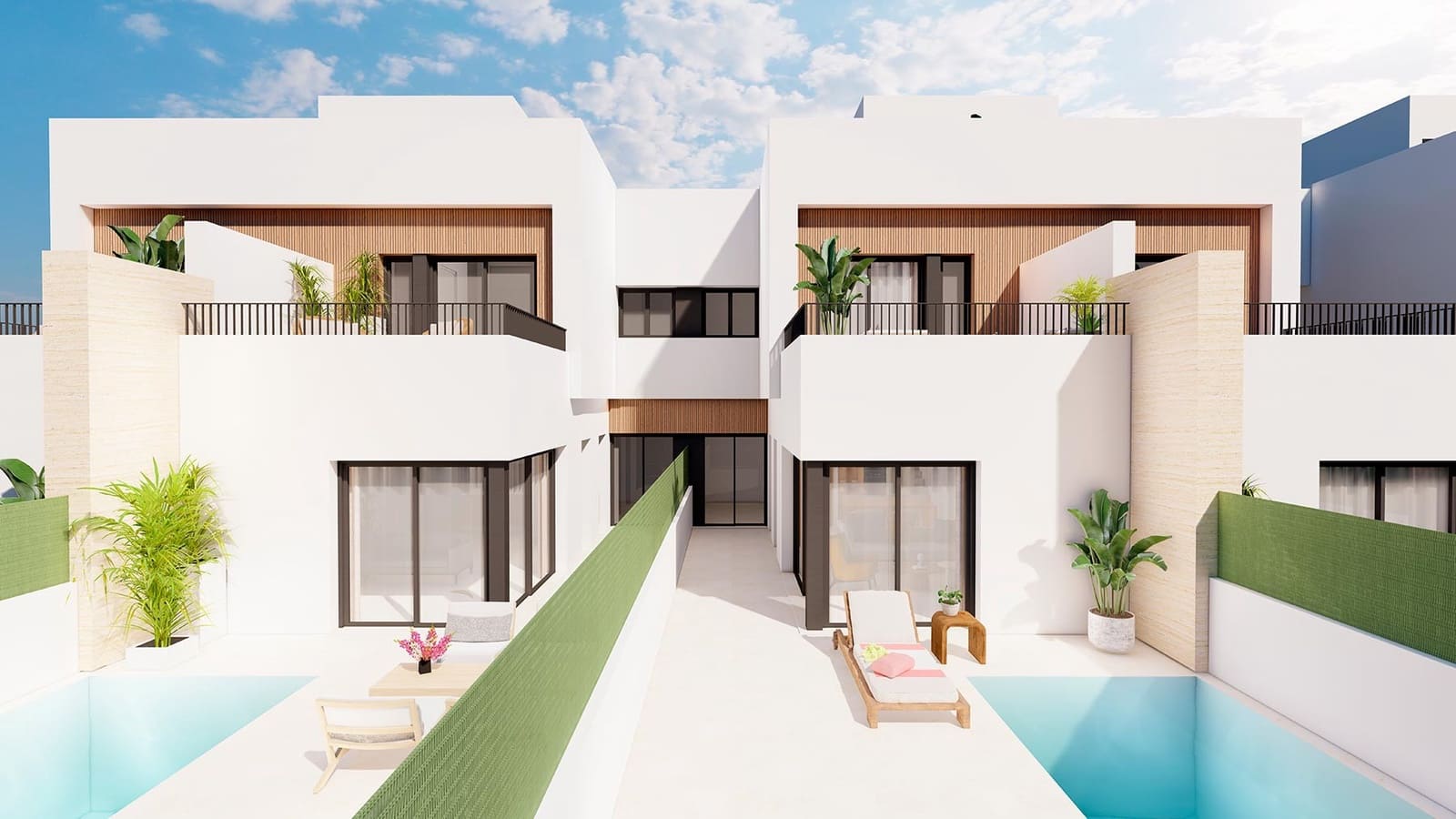 3 Zimmer Villa zu verkaufen in Santiago de la Ribera mit Pool - 369.000 € (Ref: 9459145)