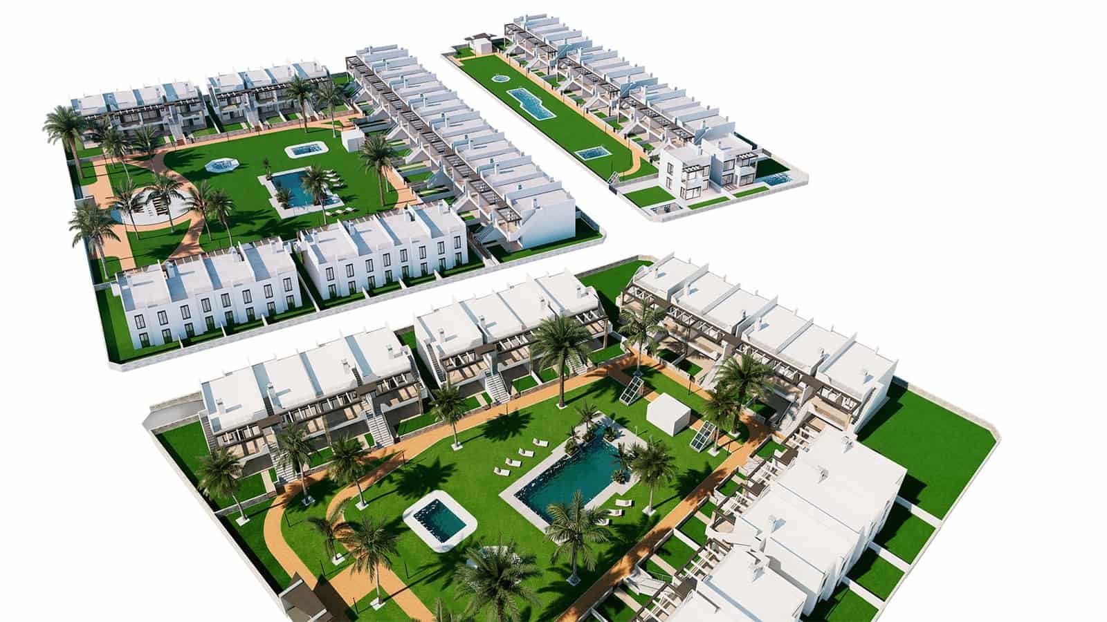 2 soverom Bungalow til salgs i Pilar de la Horadada med svømmebasseng garasje - € 296 000 (Ref: 9459146)